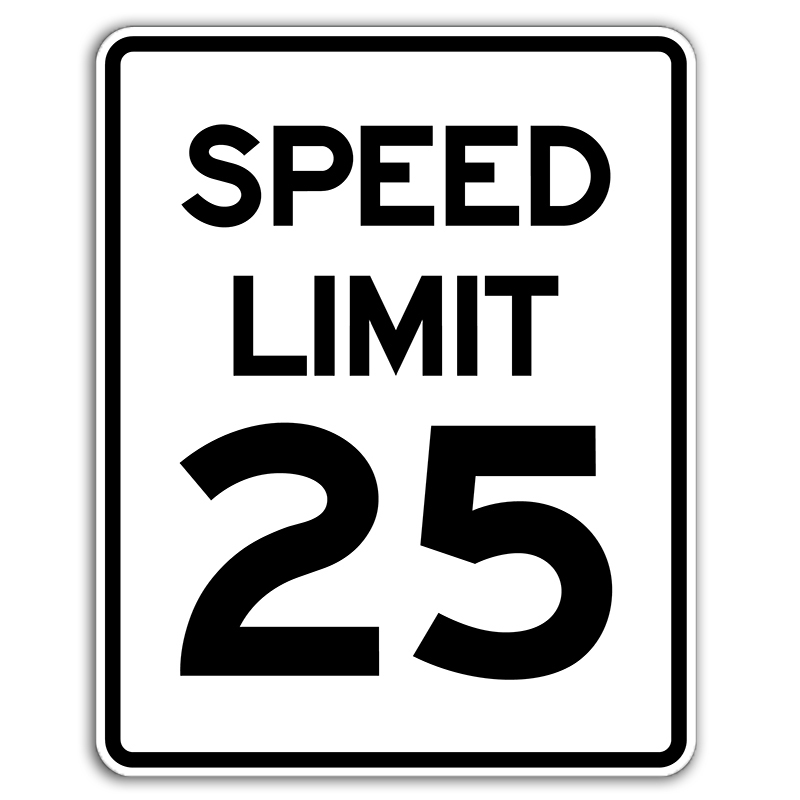 Speed Limit Sign